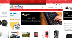 Desktop Screenshot of gigamax.es