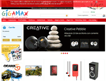Tablet Screenshot of gigamax.es