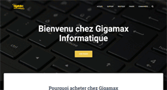 Desktop Screenshot of gigamax.ca